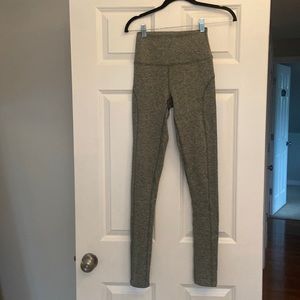 Free People Movement Green Marled Legging